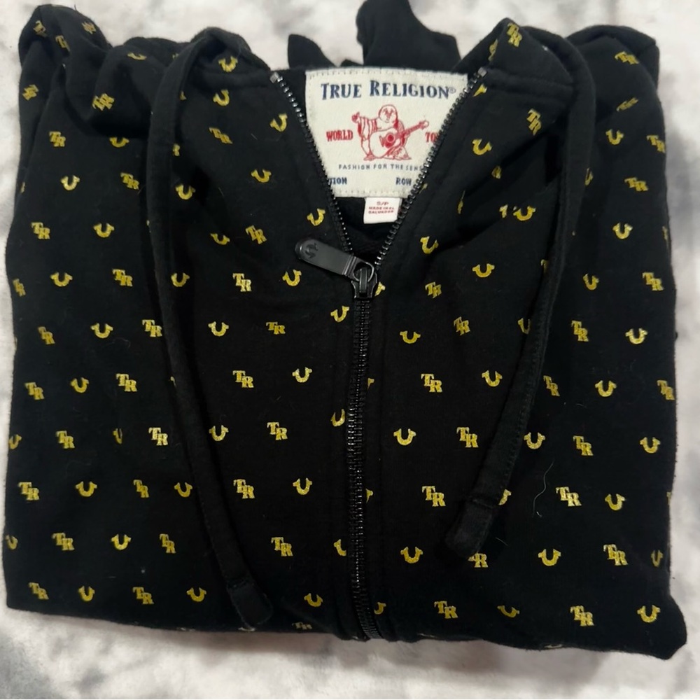 true religion monogram hoodie